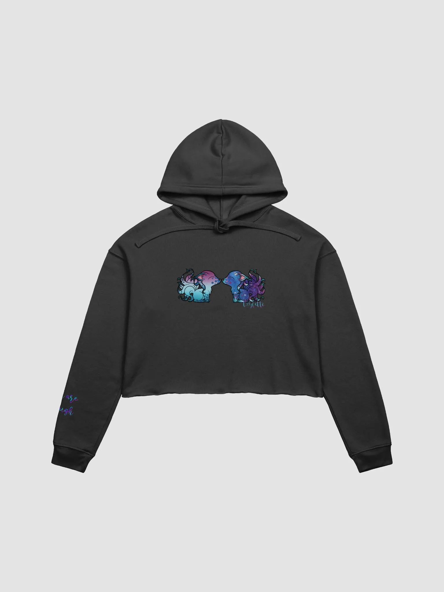 VI-Lette Lovers Cropped Twiz Hoodie product image (1)