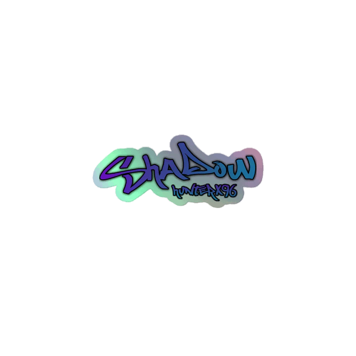 Holographic Graffiti Sticker product image (1)