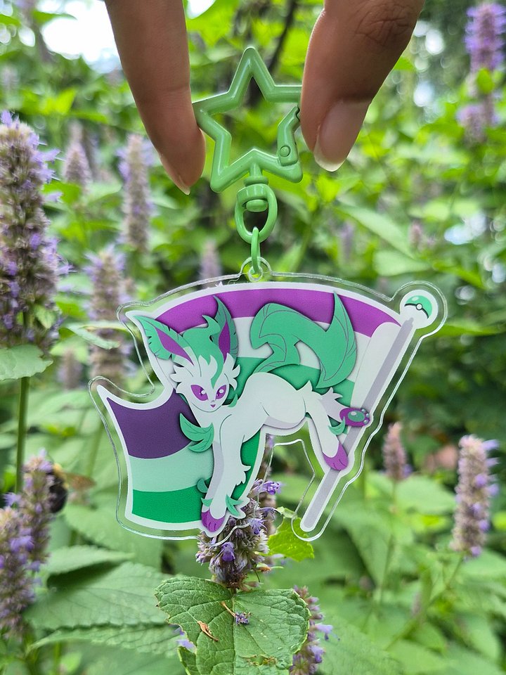 Gender Queer Leafeon Charm product image (1)