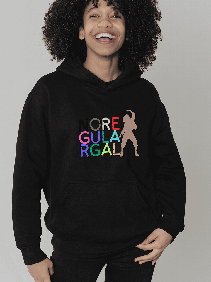 Rainbow colored GAL Logo, Unisex Hoodie product image (1)