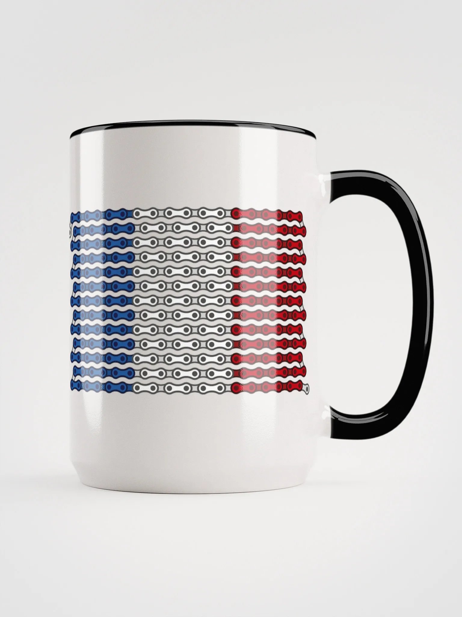 France Bike Chain Flag Coffee Mug product image (4)