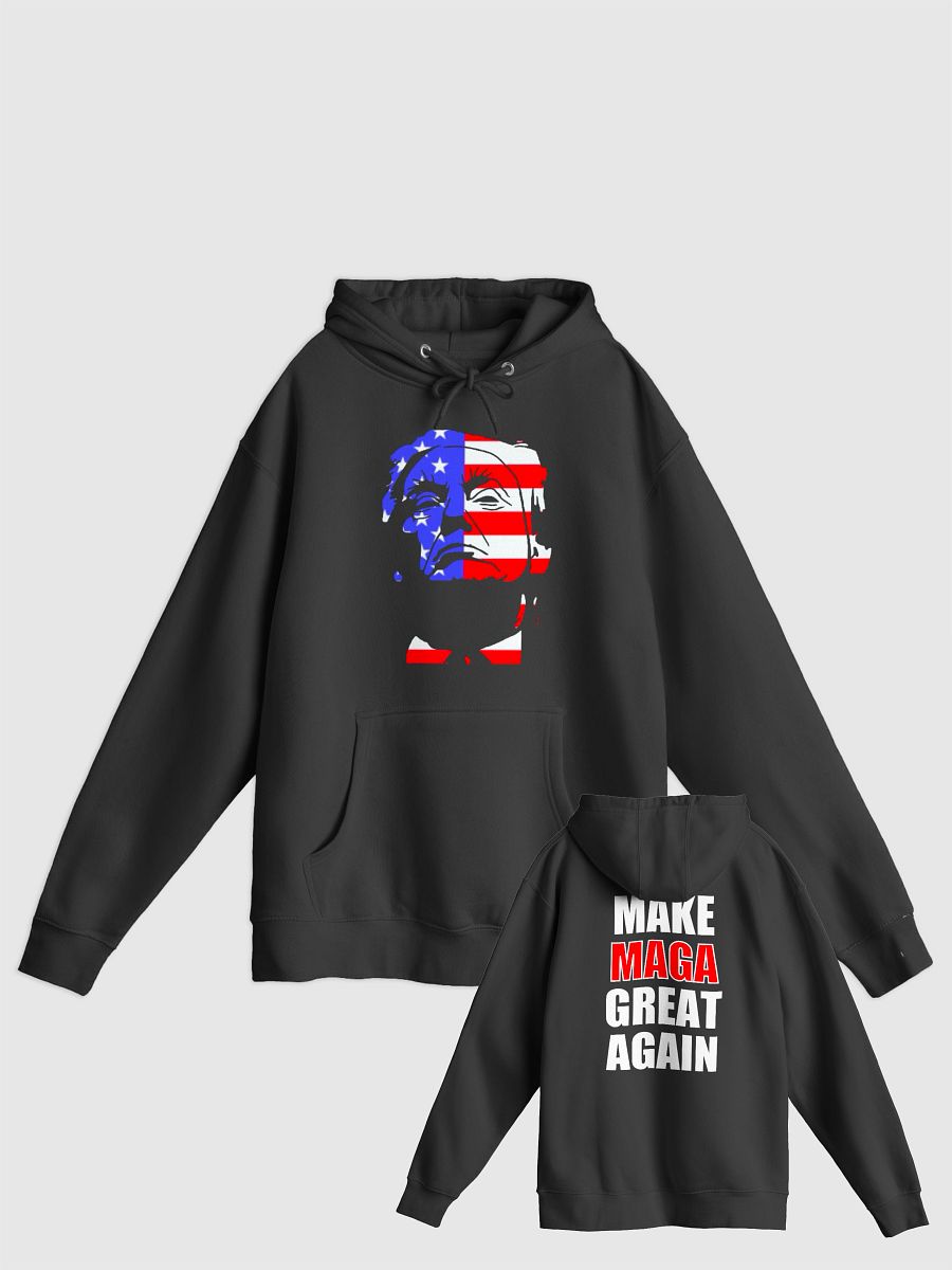 Trump Flag Face w MAGA Back product image (1)