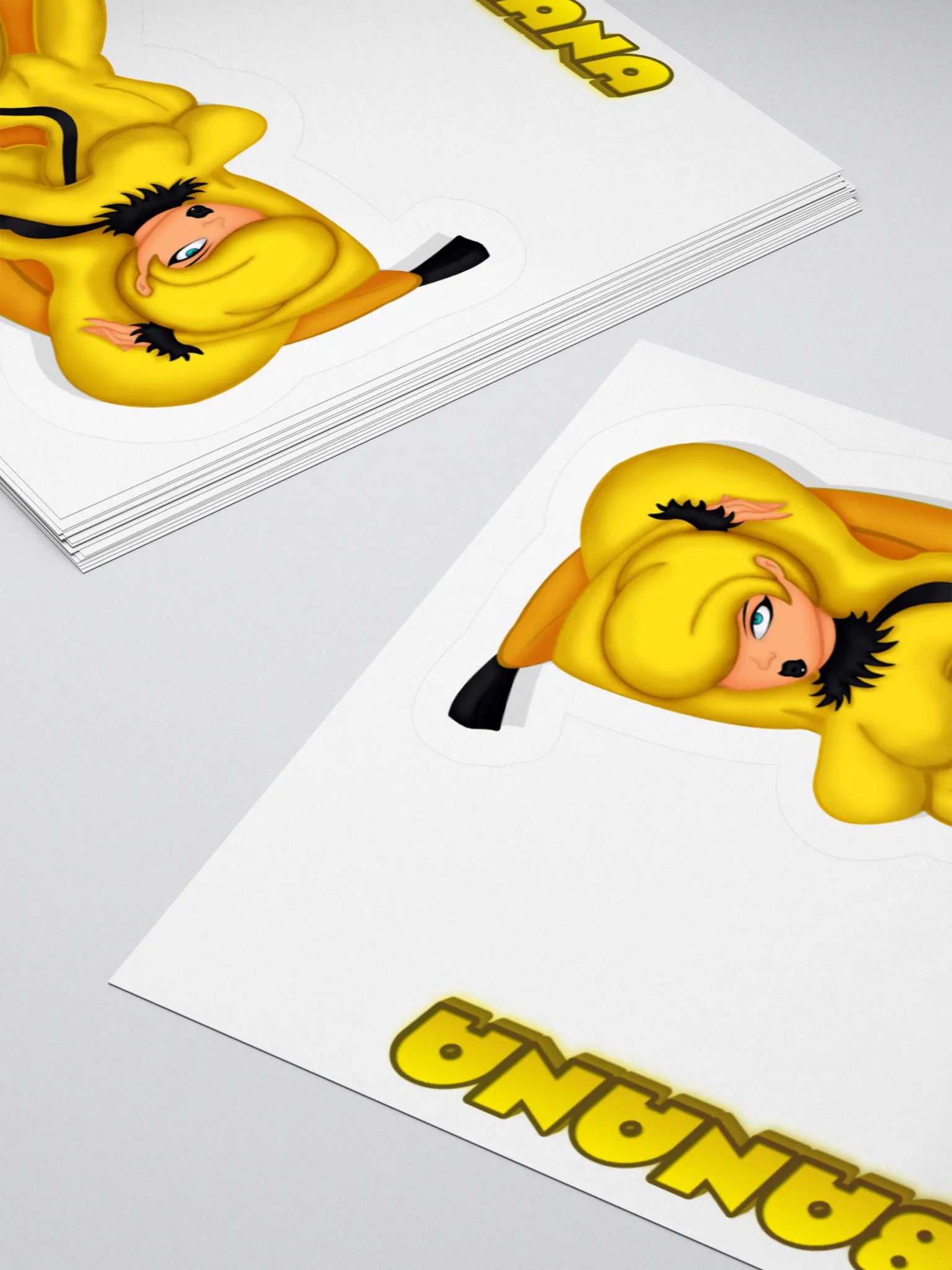 Banana Power Cut Stickers product image (11)