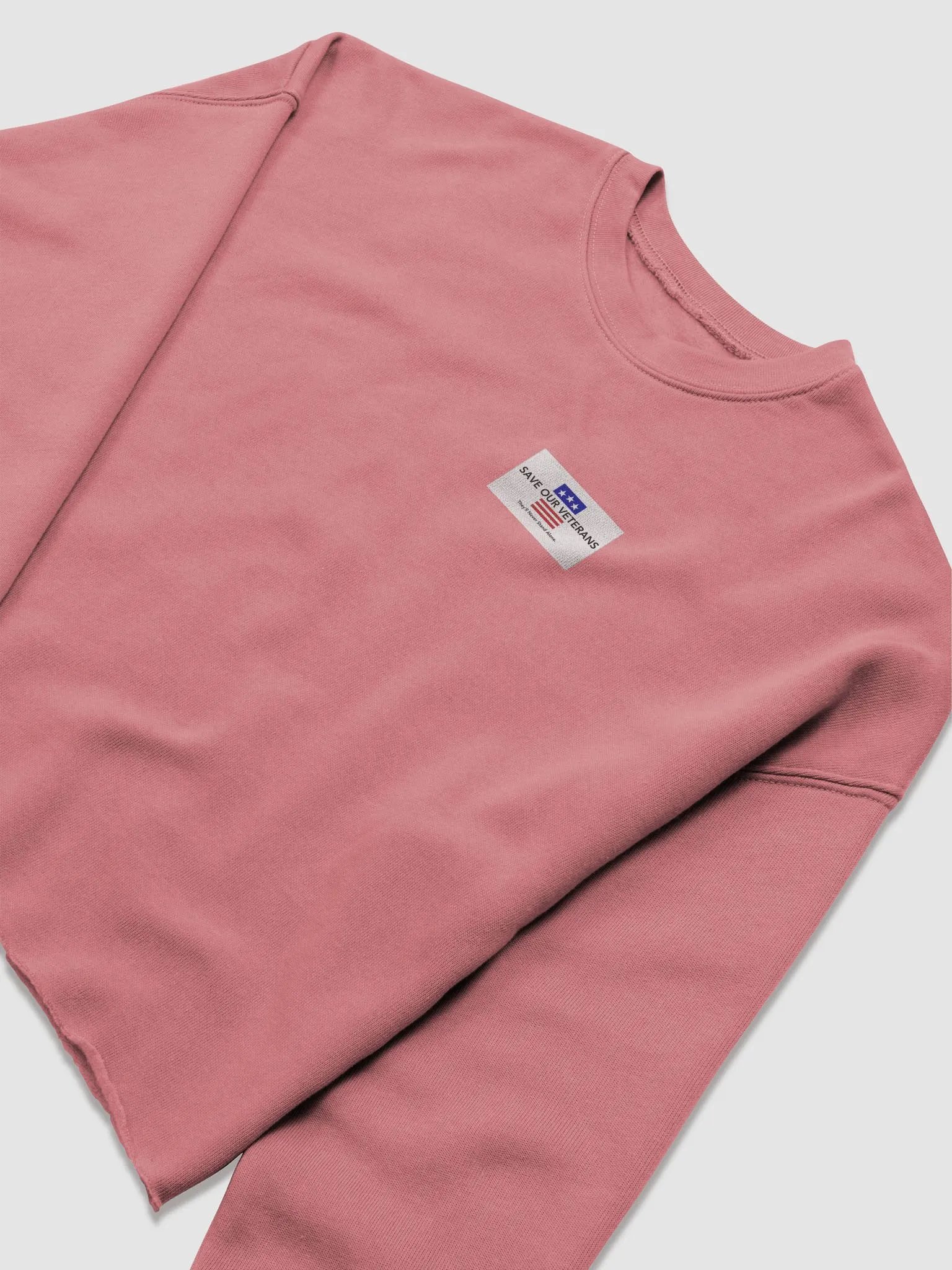 Save Our Veterans Crop Sweatshirt product image (18)