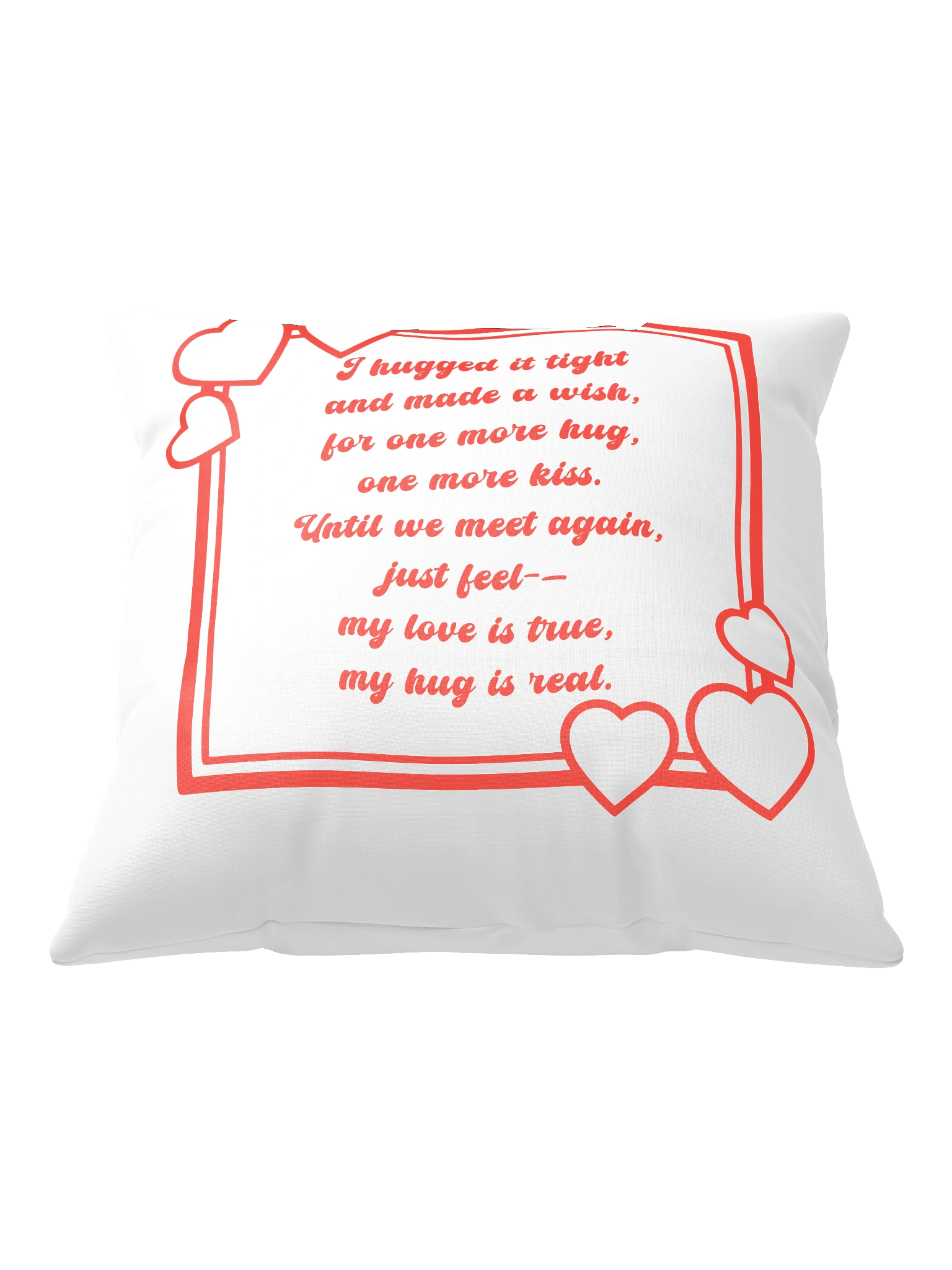 HUG - cute pillow product image (2)