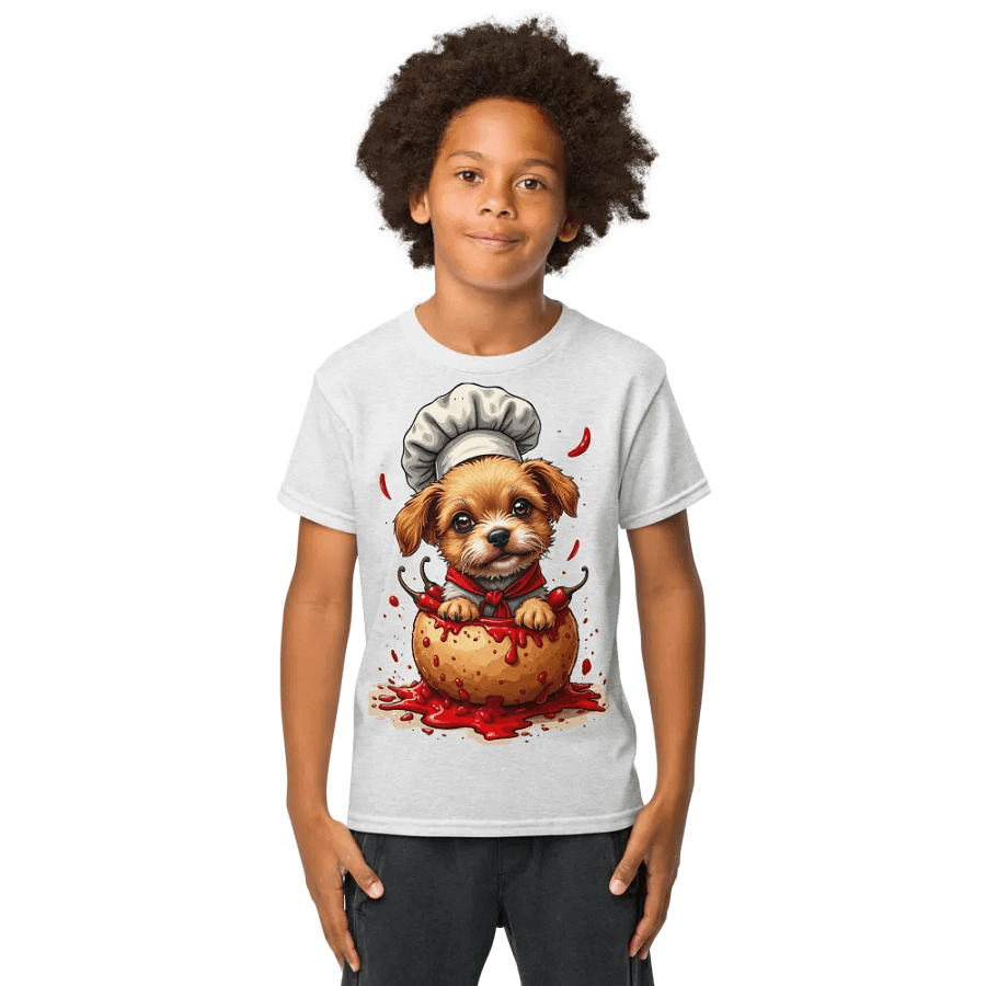 Chef Cilli Dog Youth Tee product image (9)