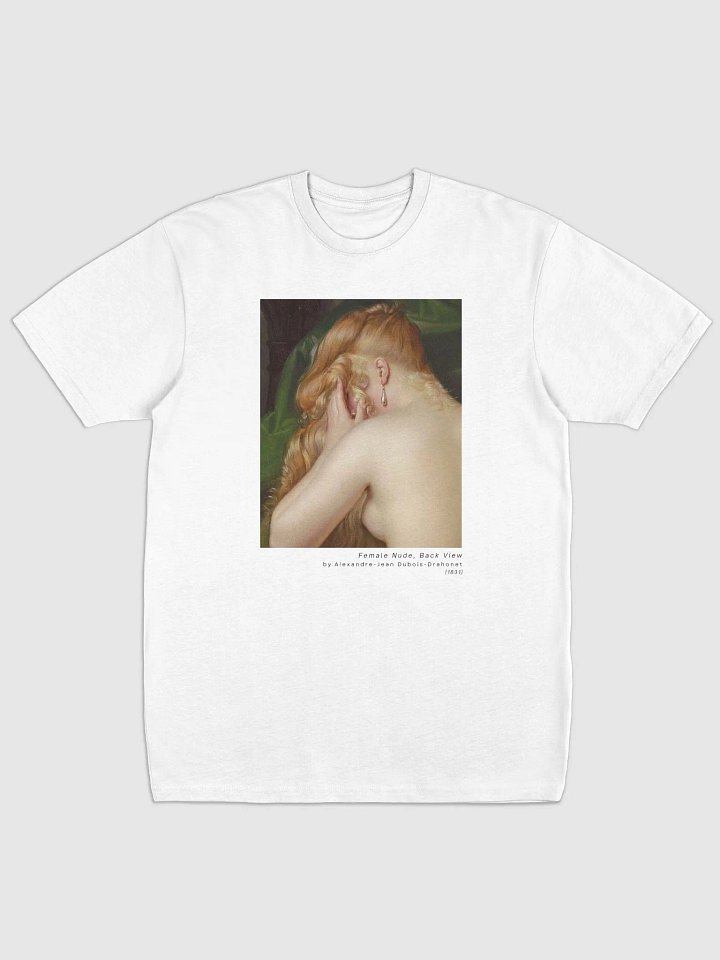 ''Female Nude, Back View'' by Dubois-Drahonet T-Shirt (Men) product image (2)