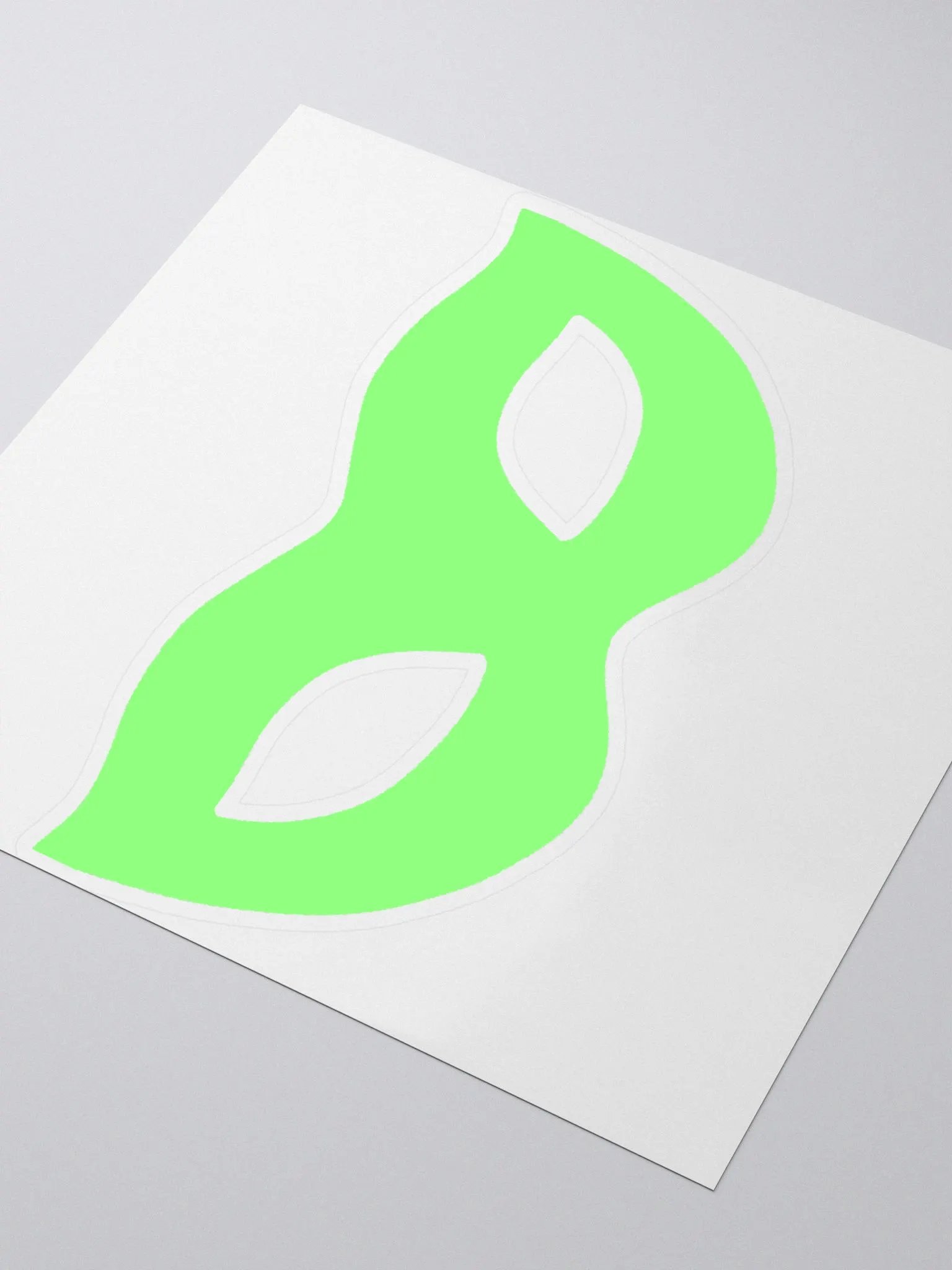 Green Mask Sticker product image (3)