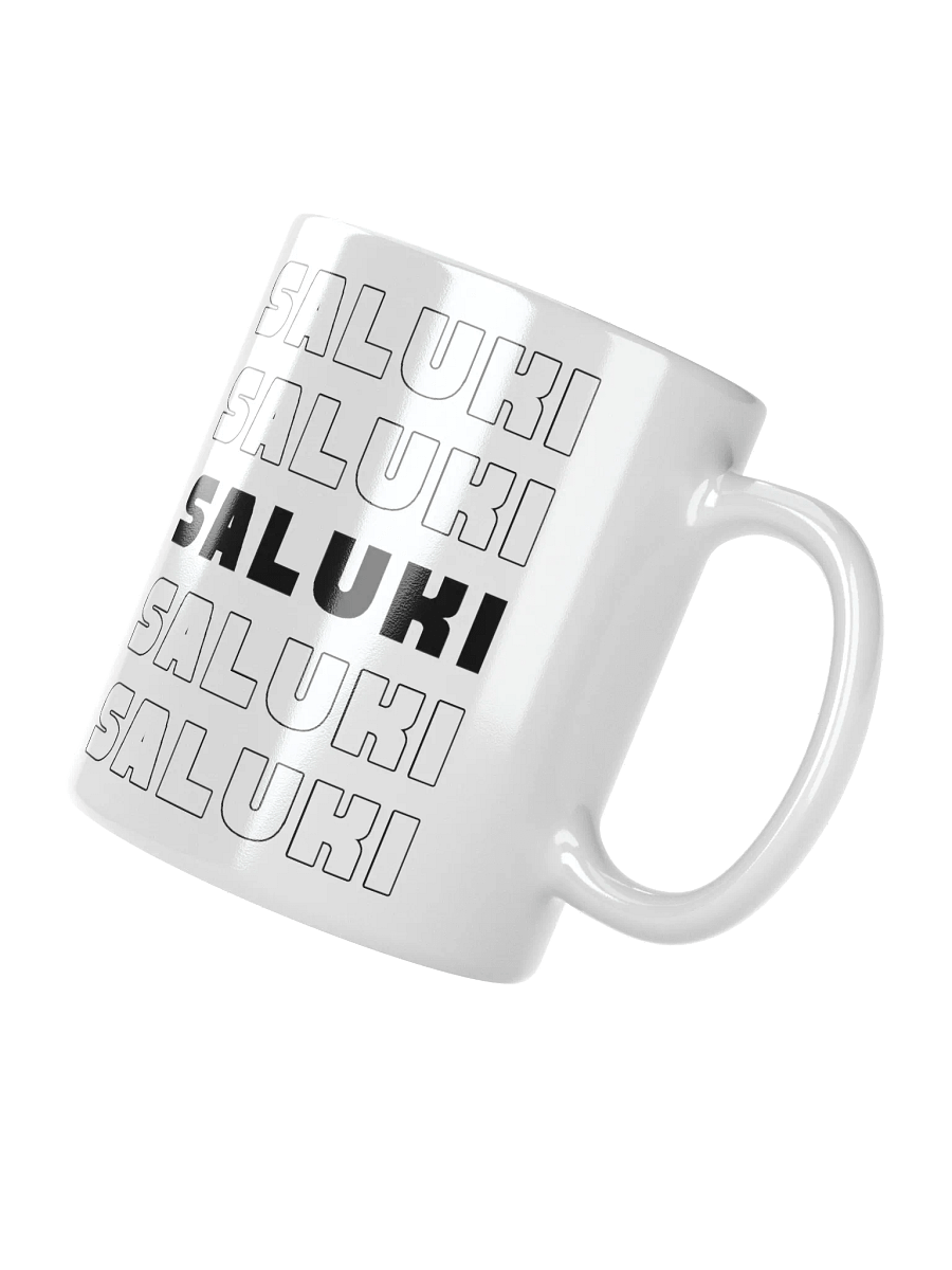 Saluki Modern Chic Small Ceramic Mug For Saluki Lovers product image (5)