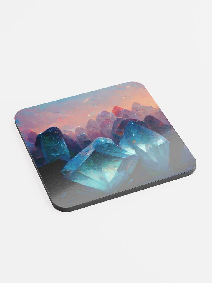 Mystic Blue Crystal Coaster product image (2)