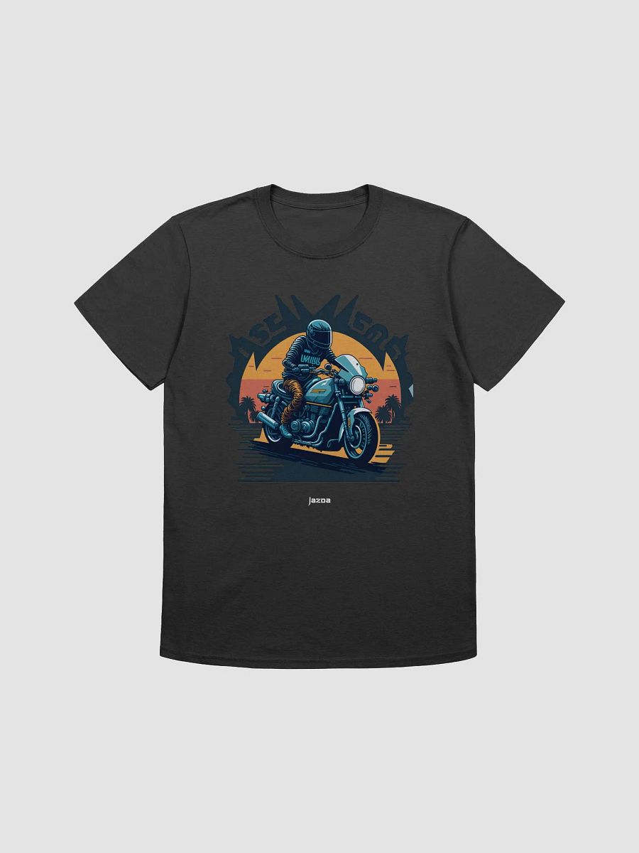 Retro Motorcycle Sunset - Tshirt product image (2)