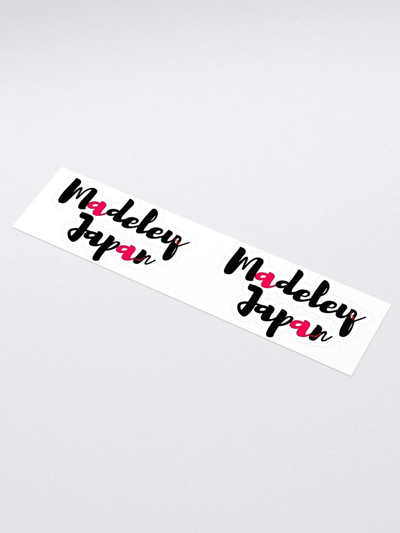 Madeley Japan Sticker Set