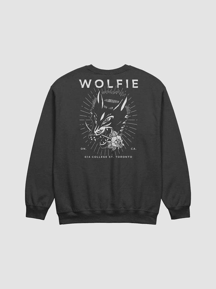 WOLFIE WHITE ROSE (2SIDED) CREW SWEAT product image (2)