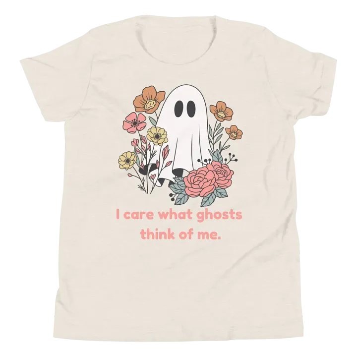 I Care What Ghosts Think of Me Youth T-Shirt product image (1)