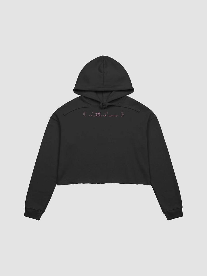 Little Lunas Cropped Hoodie - Pink product image (3)