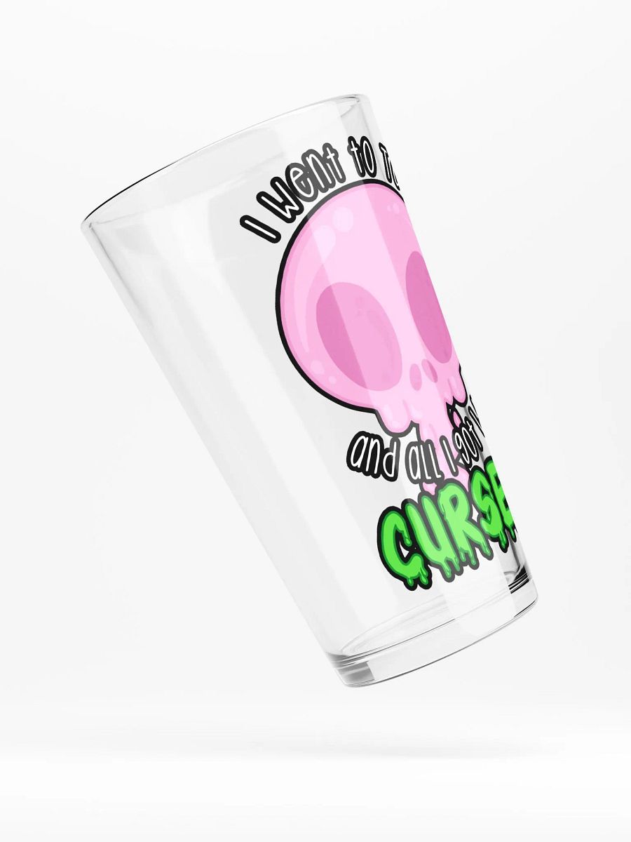 All I Got Was Cursed - Paladin - Pint Glass product image (4)