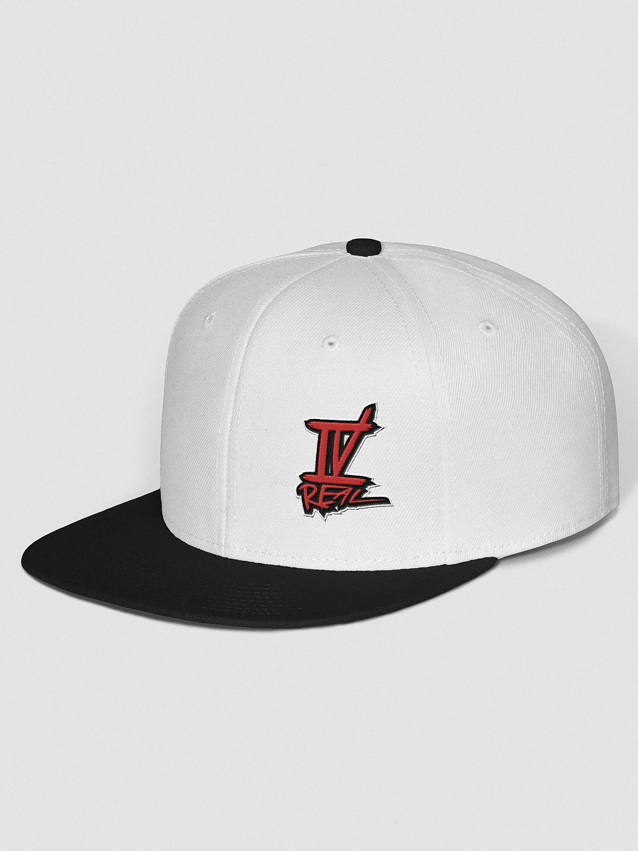 IVREAL White and Black Snap Back Red Logo product image (2)