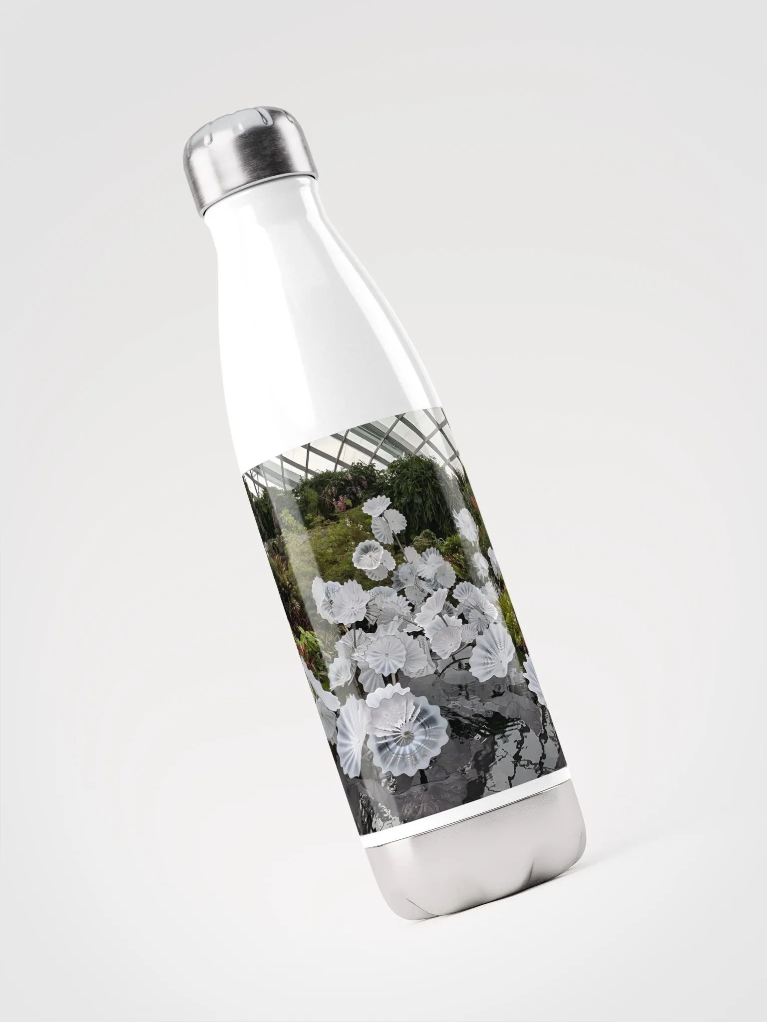Reflective Oasis Stainless Steel Water Bottle product image (5)