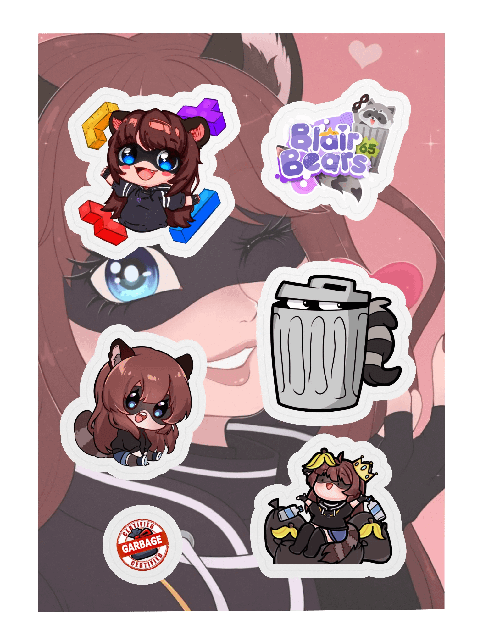 BlairBears Stickers! product image (3)