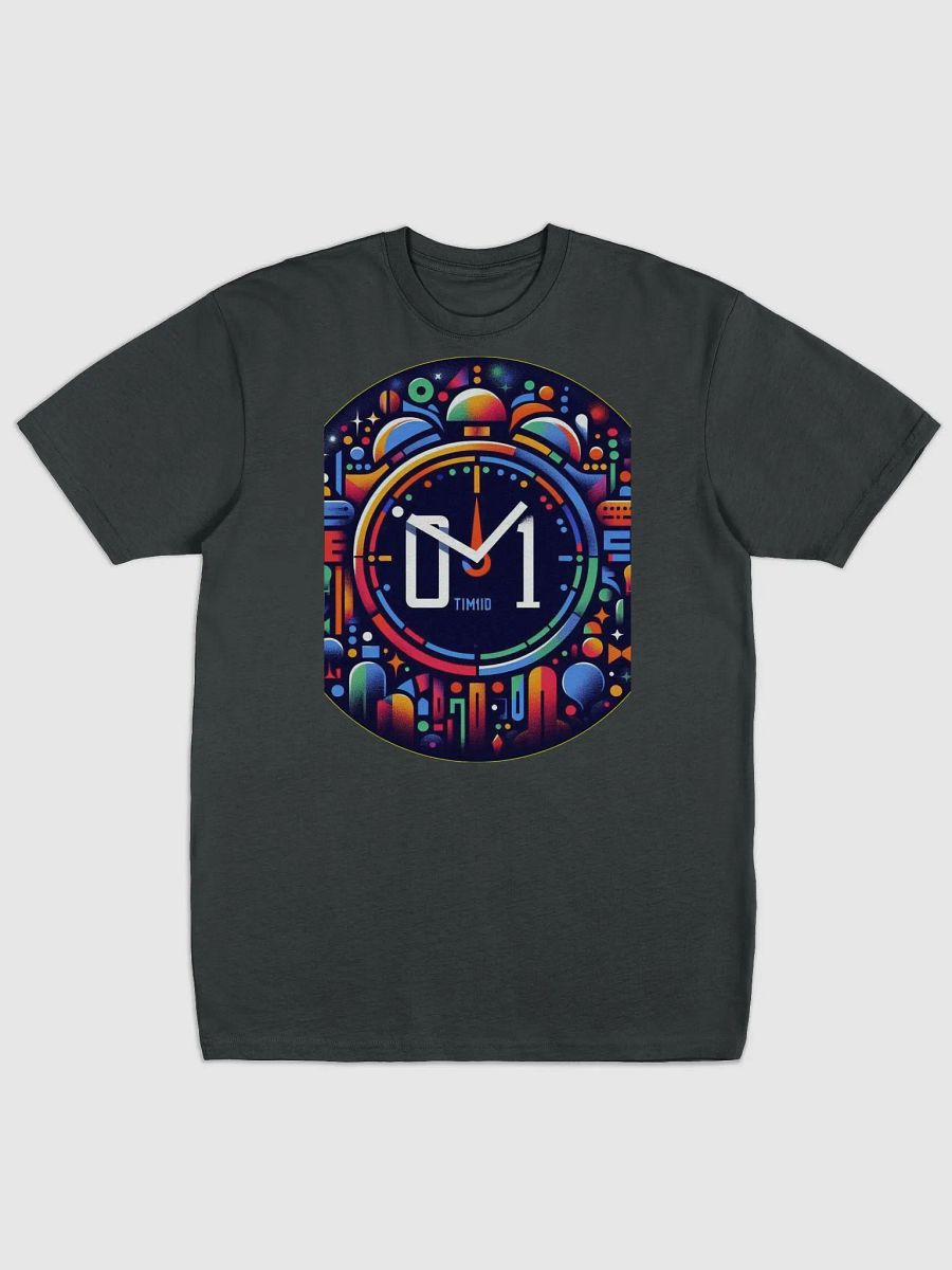 Vibrant Geometric Watch Face Graphic Tee product image (1)
