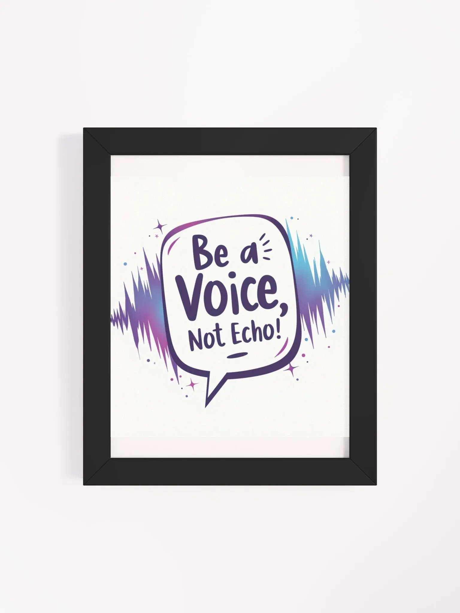 Echo Motivational Framed Poster product image (107)