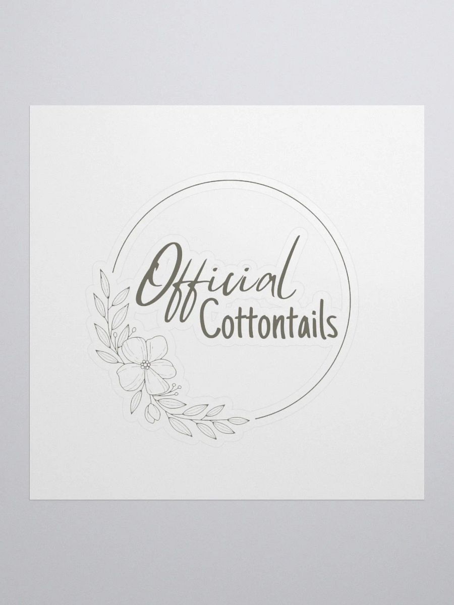 Official Cottontail Sticker product image (1)