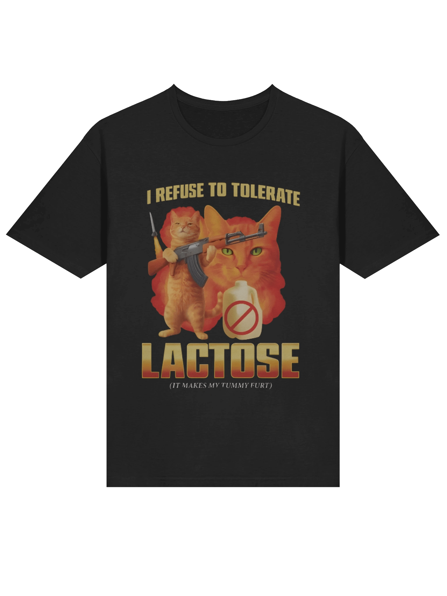 I Refuse To Tolerate Lactose It Makes My Tummy Hurt Shirt product image (2)