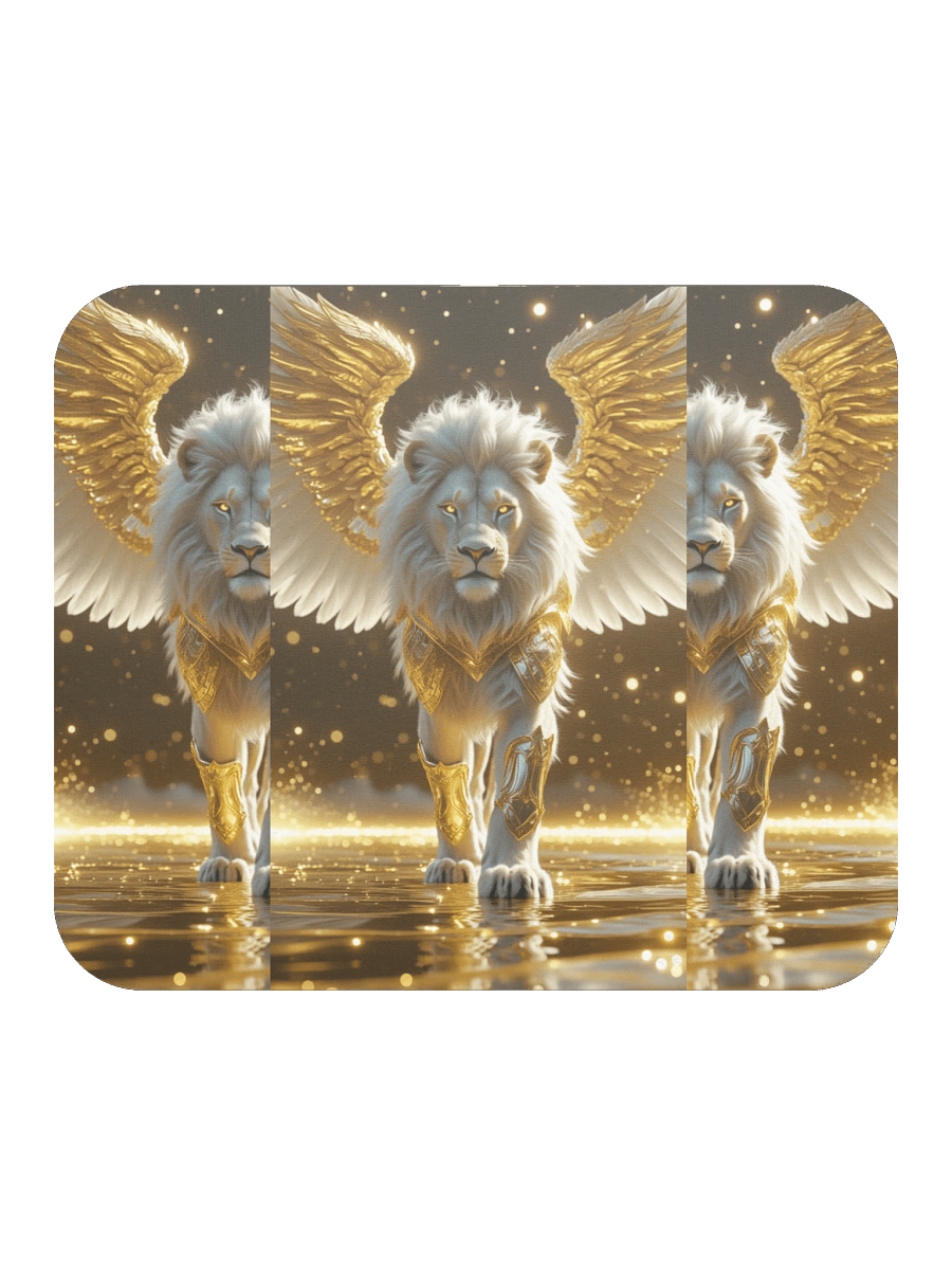 Majestic Winged Lion Mouse Pad product image (2)