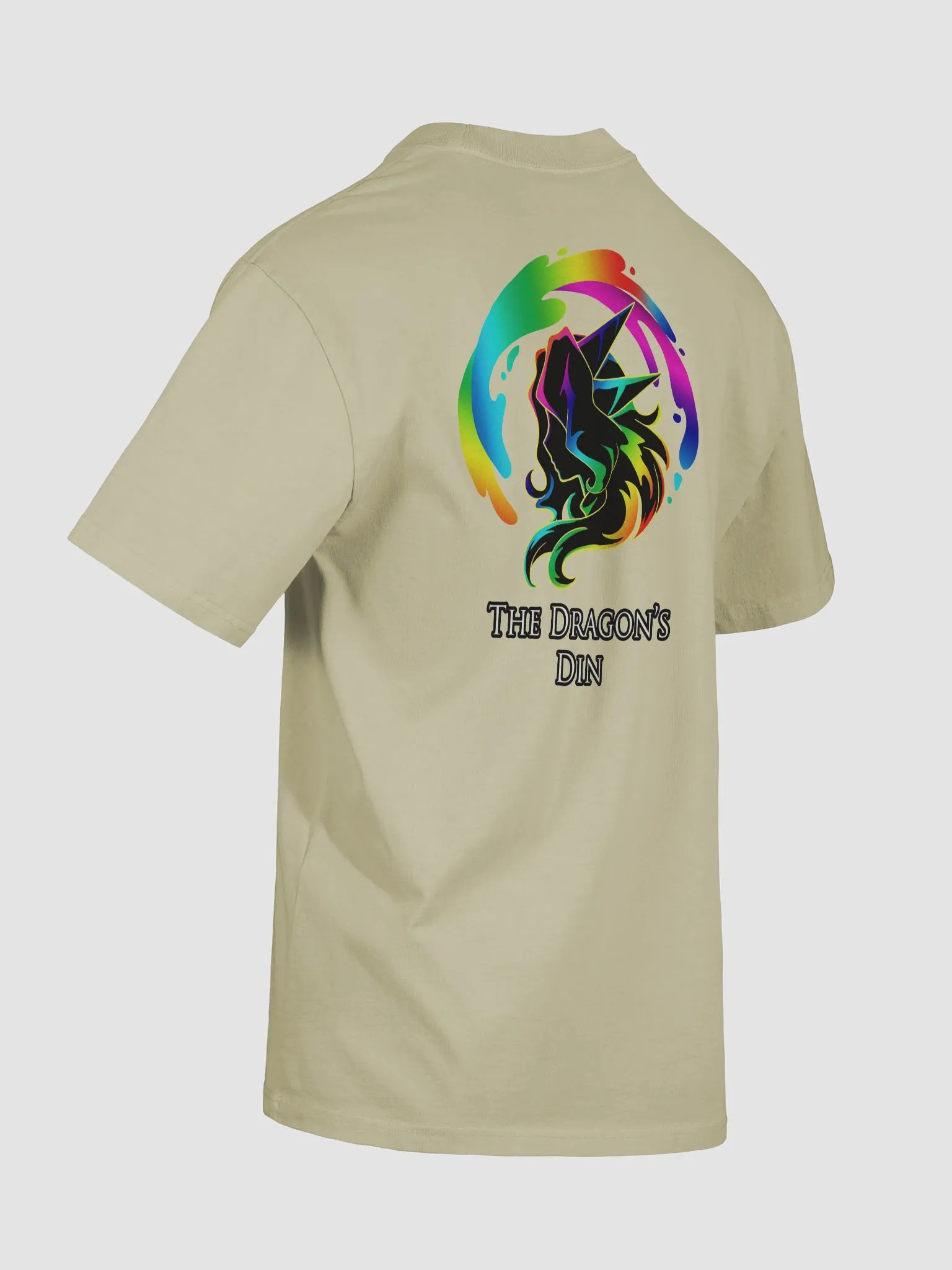 The Dragon's Din Oversized Faded T-Shirt product image (8)