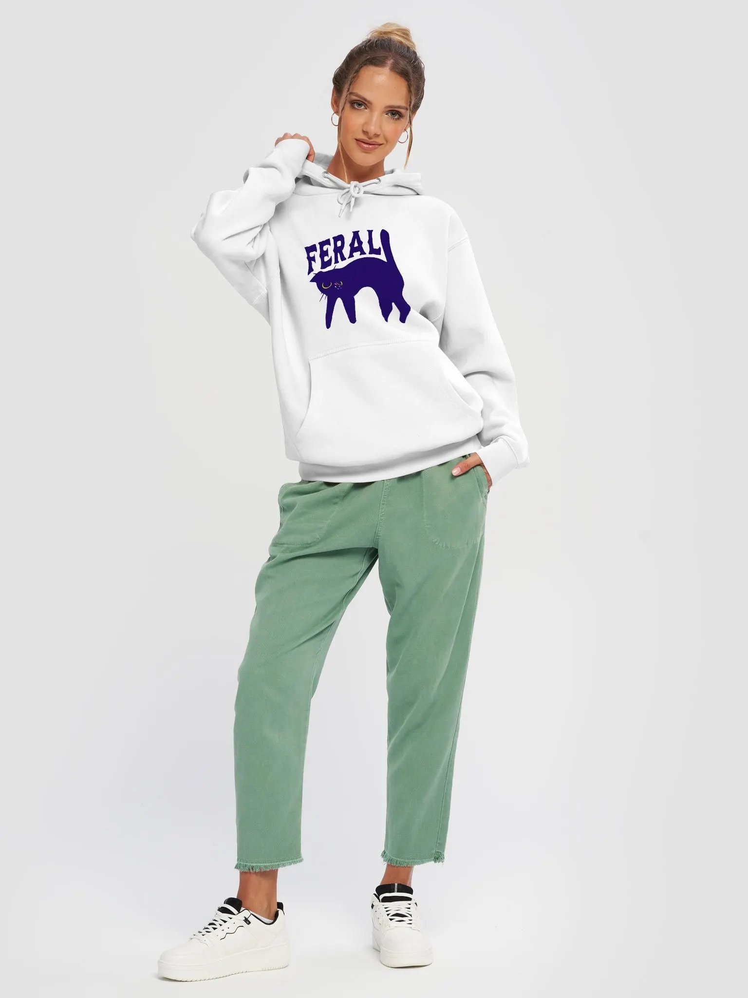 "Feral" Hoodie product image (3)