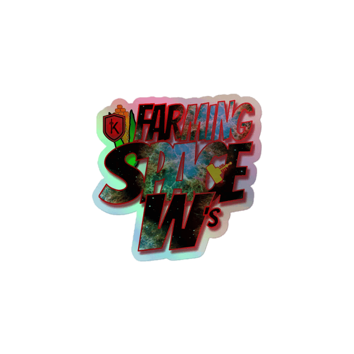 Galactic Farming Holographic Sticker Set product image (1)