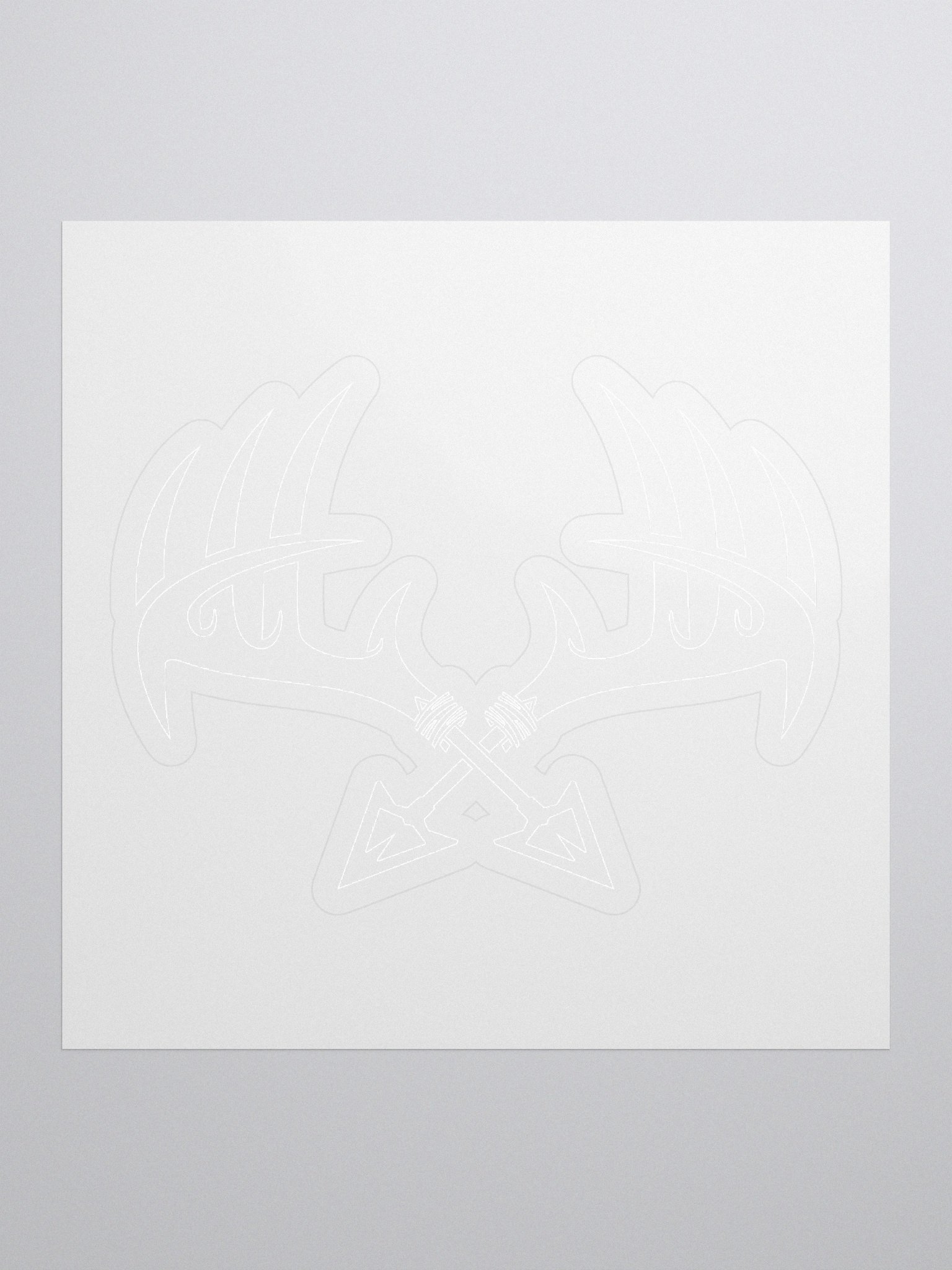 The Everyday Bow Hunter Logo Sticker product image (1)