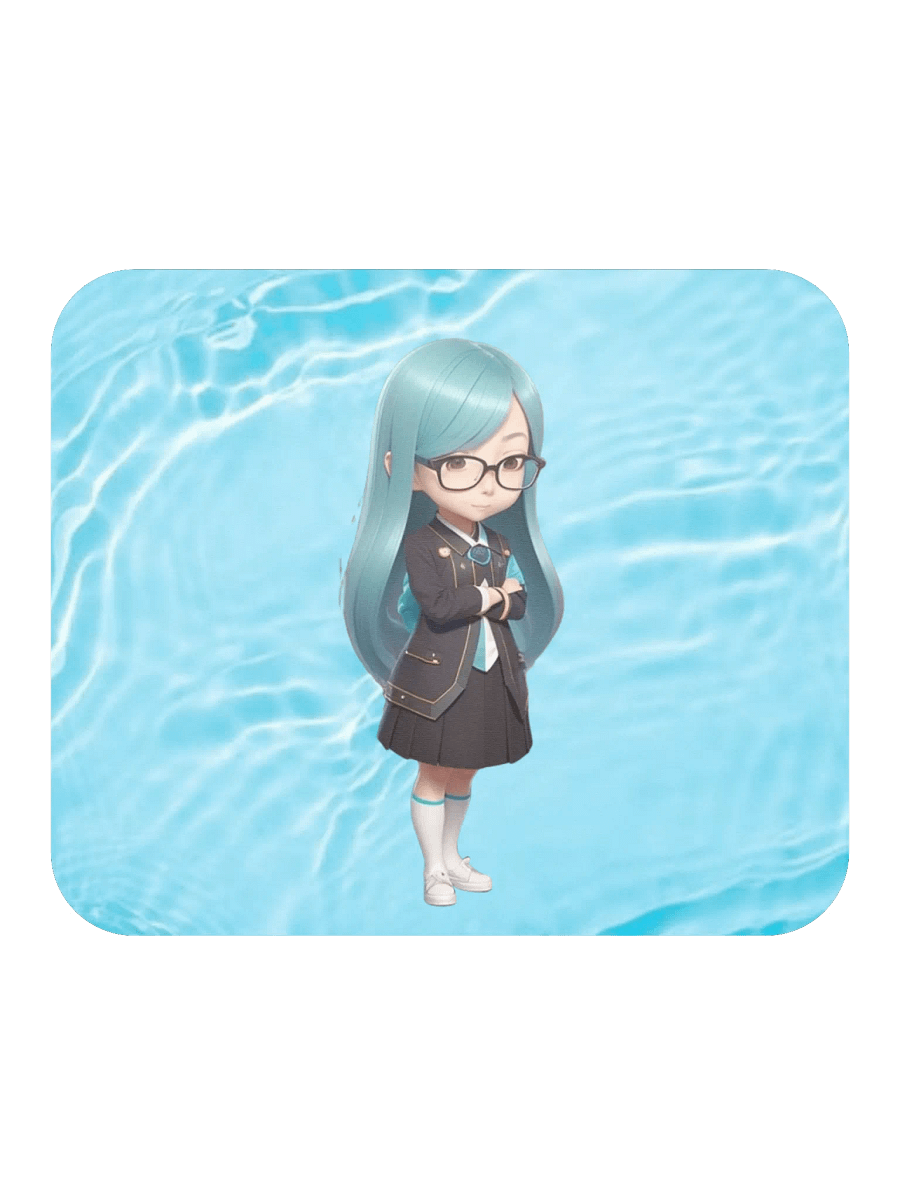(AQUA CHIBI) K Classic Mouse Pad product image (2)