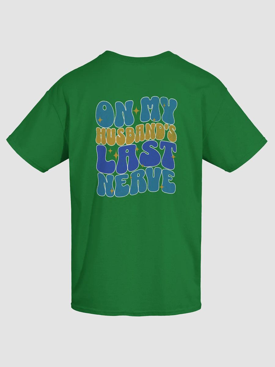 Funny Retro Wife Quote – On My Husband’s Last Nerve Bold 70s Style product image (31)