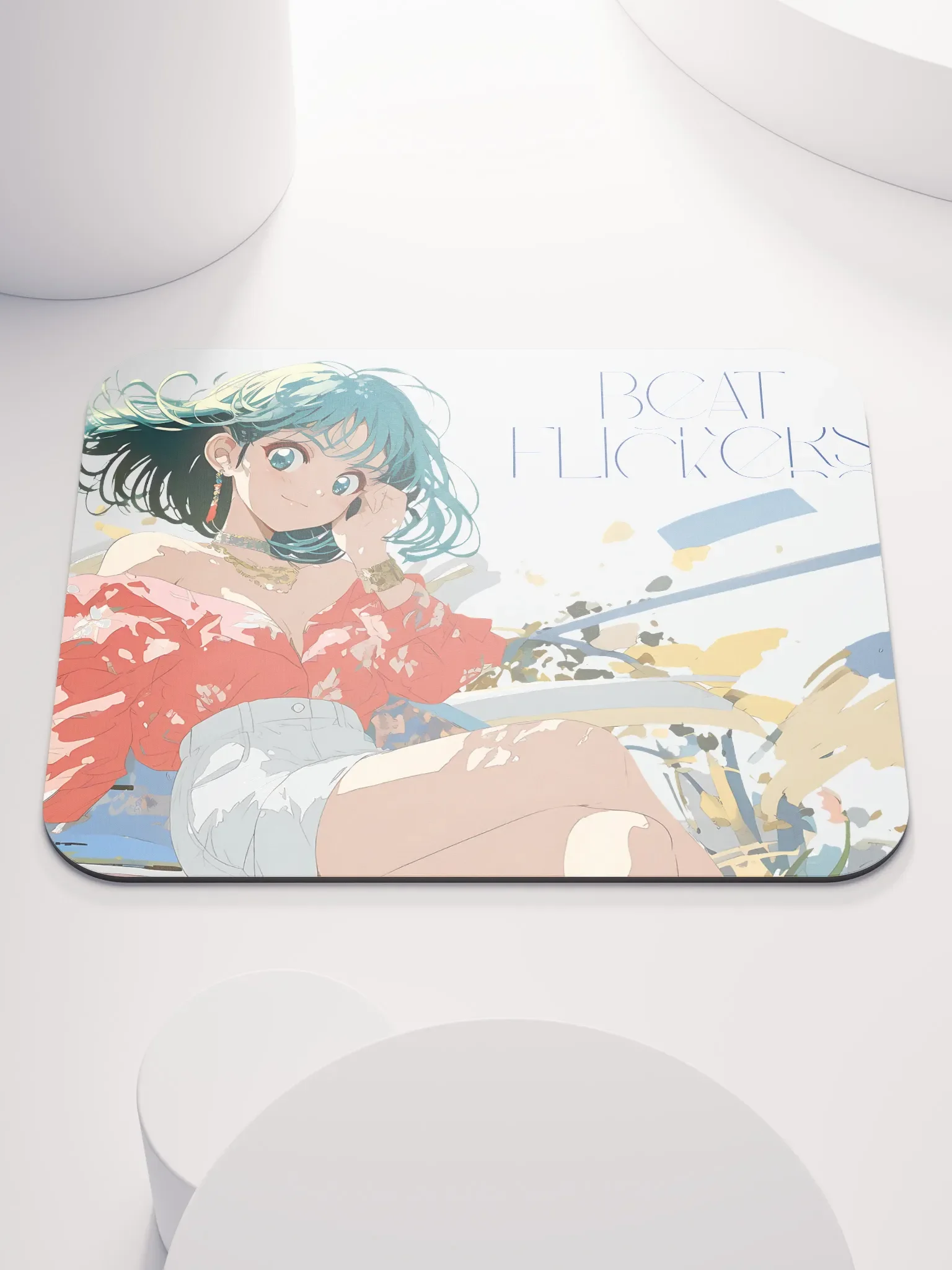 Floral Dream Mouse Pad - Beat Flickers- product image (1)