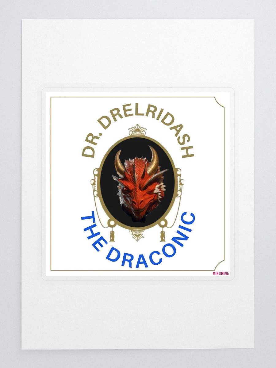 The Draconic Album Cover - Sticker (DnD Edition) product image (3)