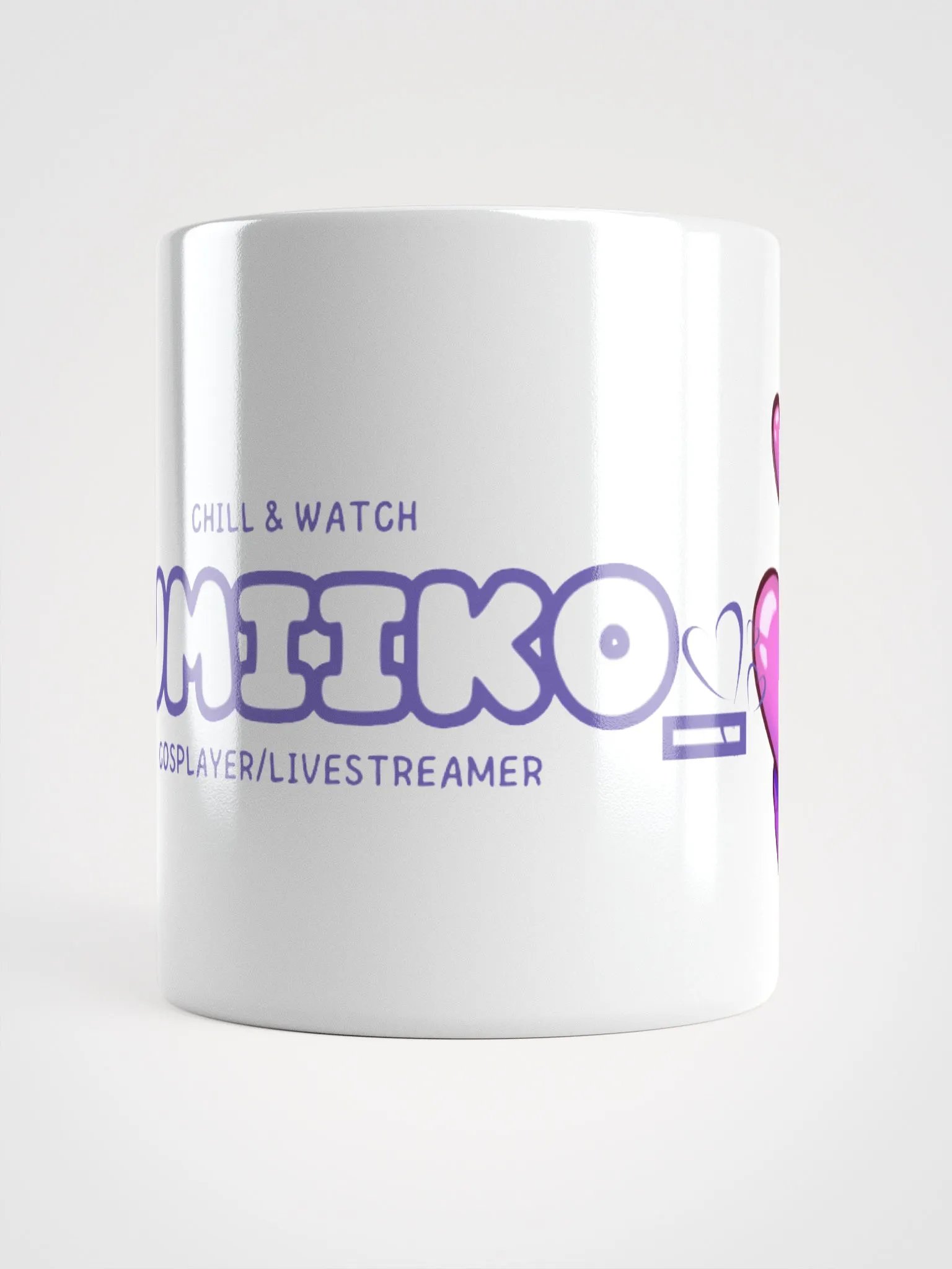 Heartfelt FUMIIKO White Glossy Mug product image (5)