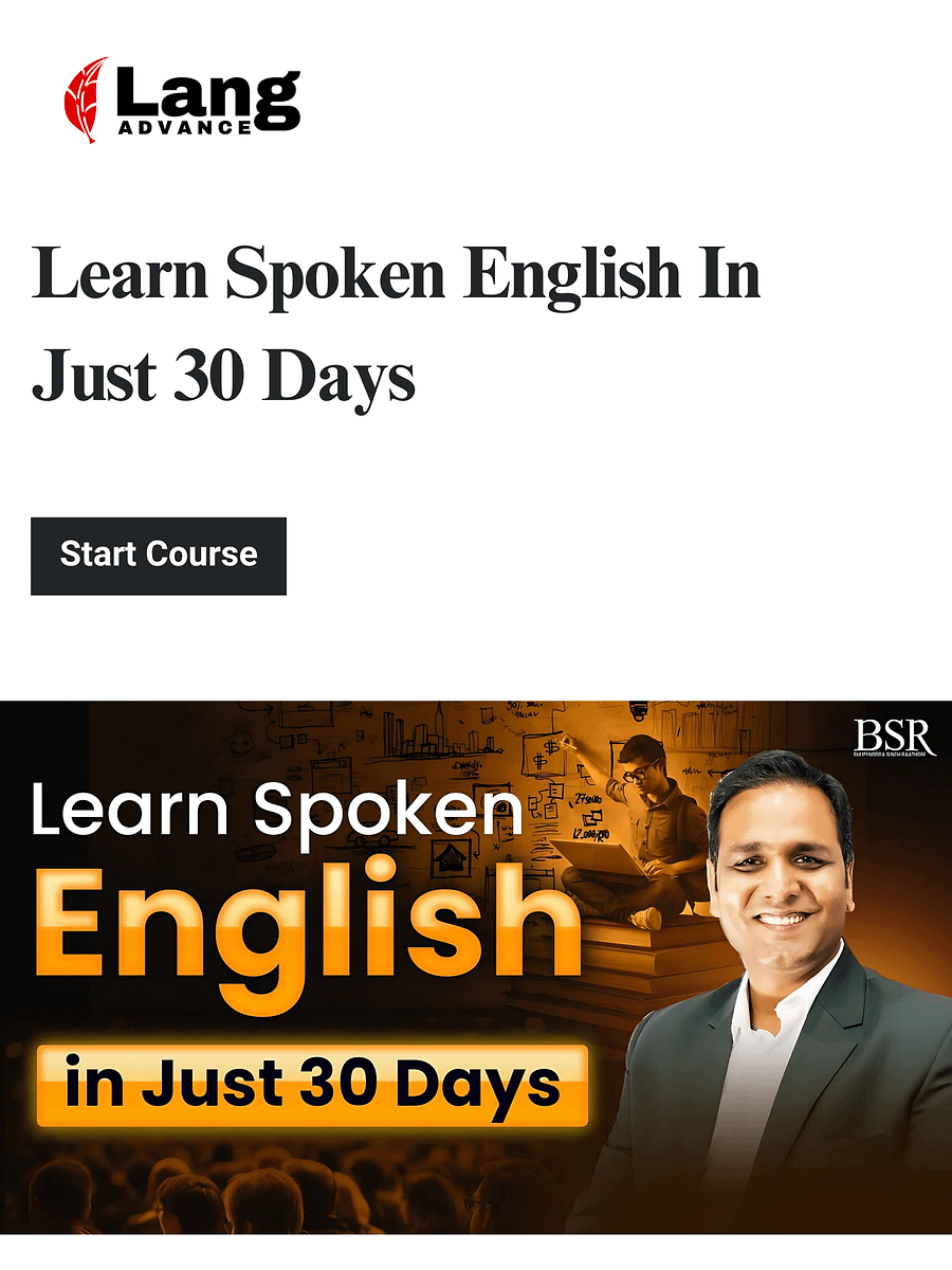 Learn Spoken English In Just 30 Days product image (1)