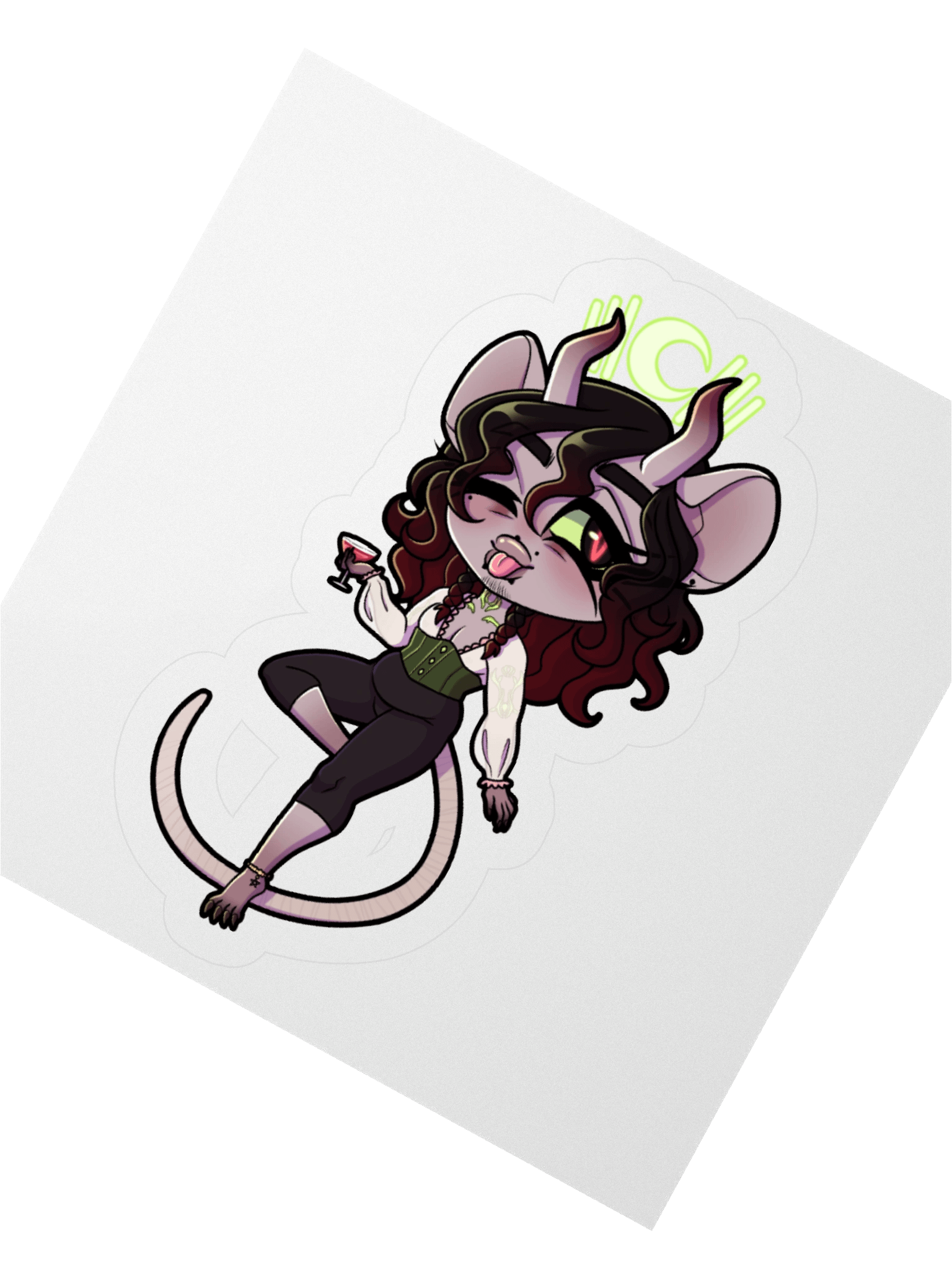 Prince of Sloth sticker product image (6)