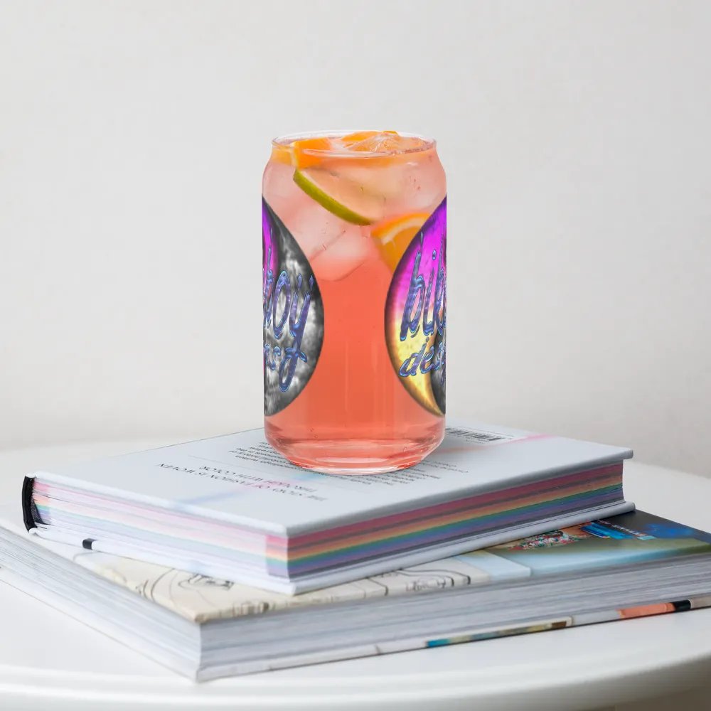 Neon Can-Shaped Glass Set by Bikerboy Designs product image (34)