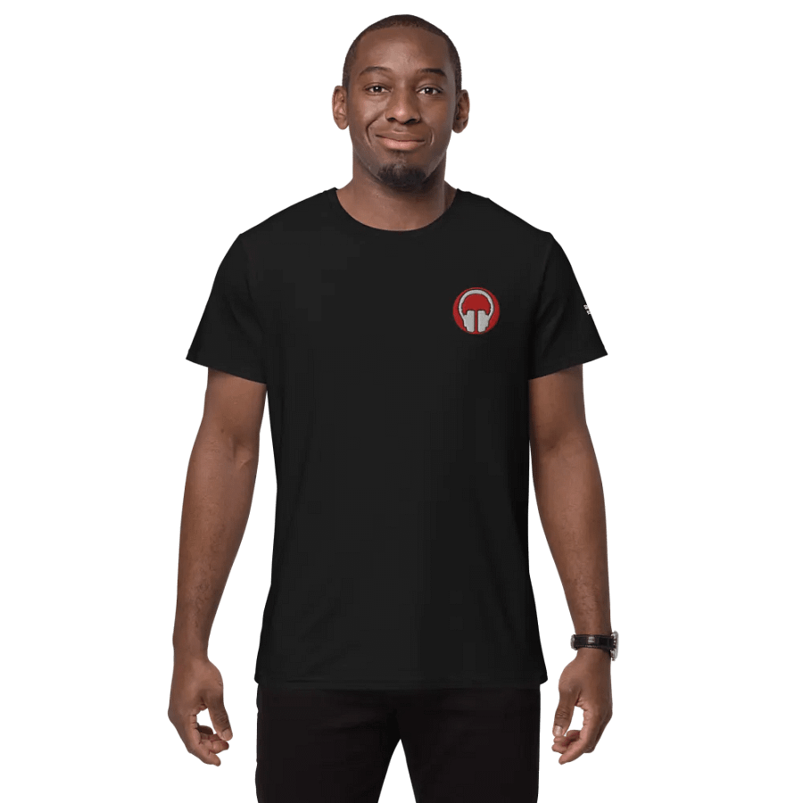 Printful Premium Iconic Headphones Heavyweight Cotton T-Shirt product image (9)