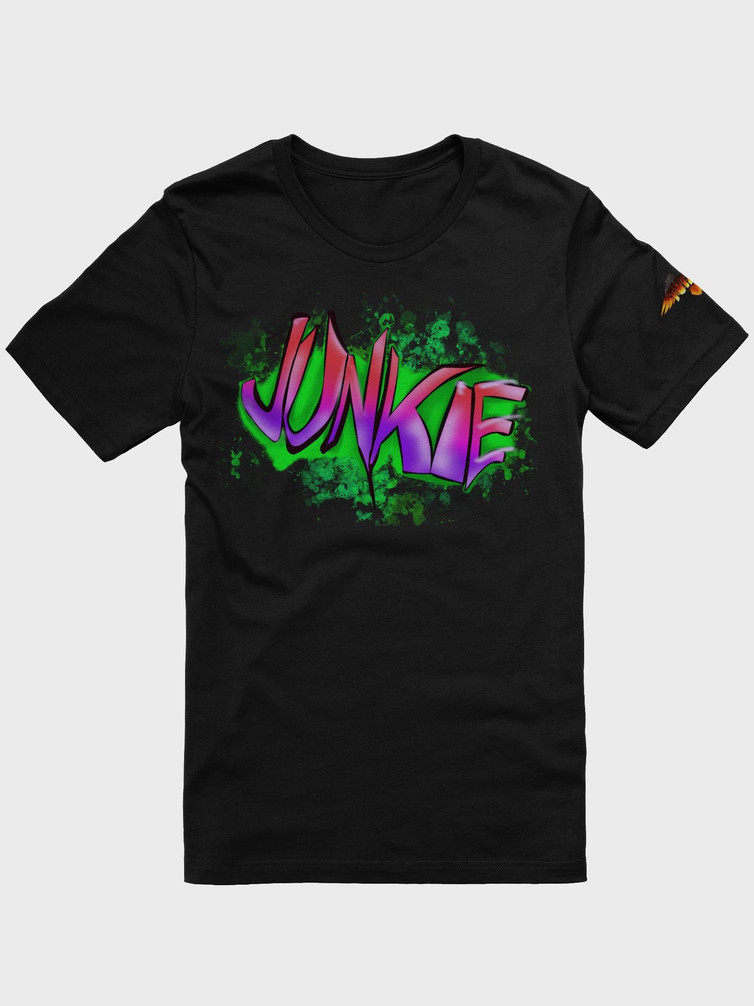 “Graffiti Surge” – Junkie Project Logo Tee product image (1)