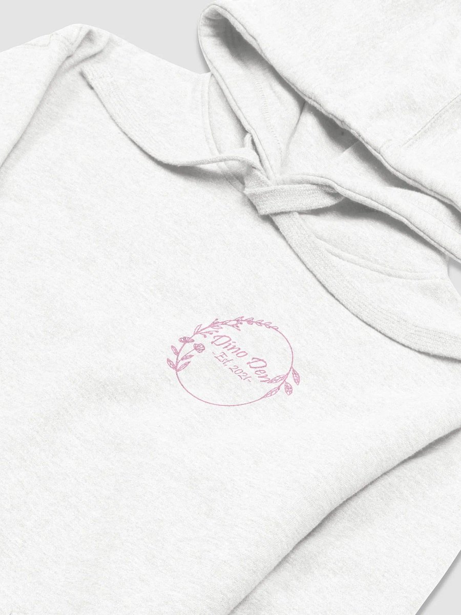 White and Pink Dino Den Hoodie product image (3)