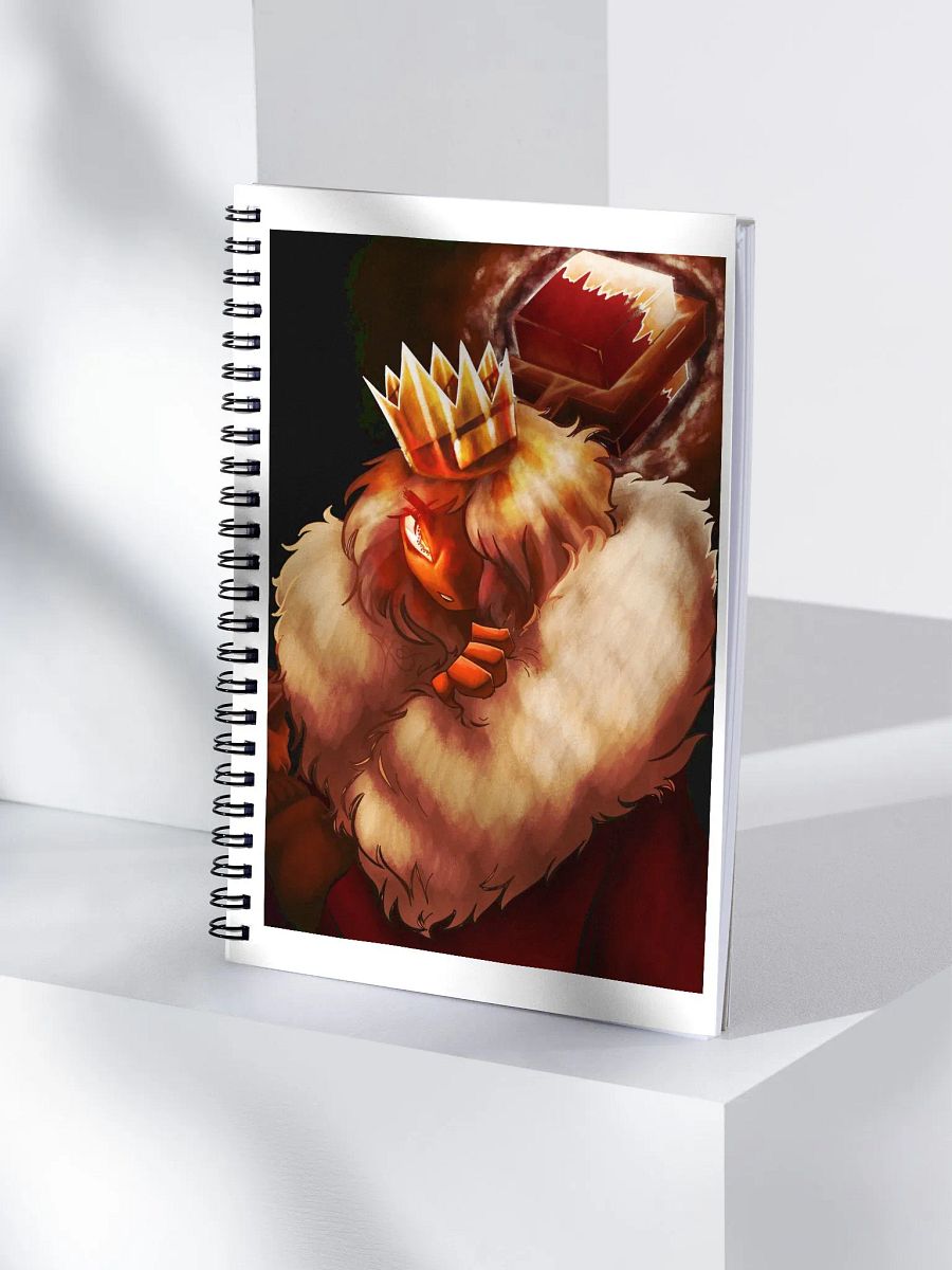 alan becker king spiral notebook product image (4)
