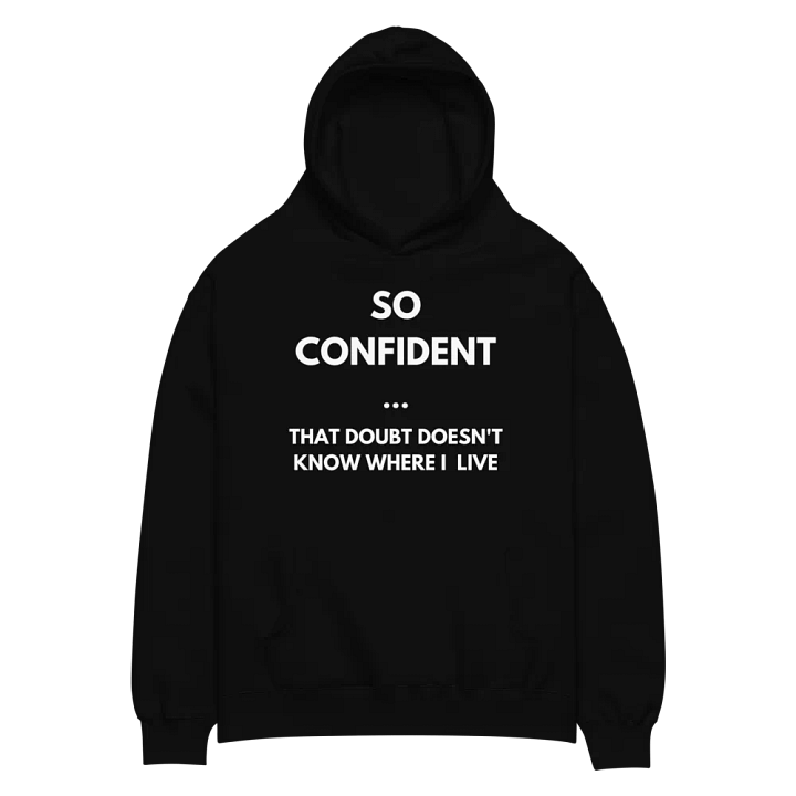 So Confident Motivational Hoodie product image (2)