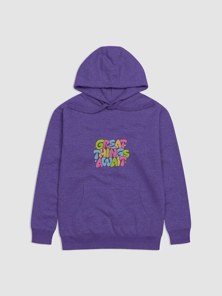 GREAT THINGS AWAIT Unisex Premium Hoodie product image (1)