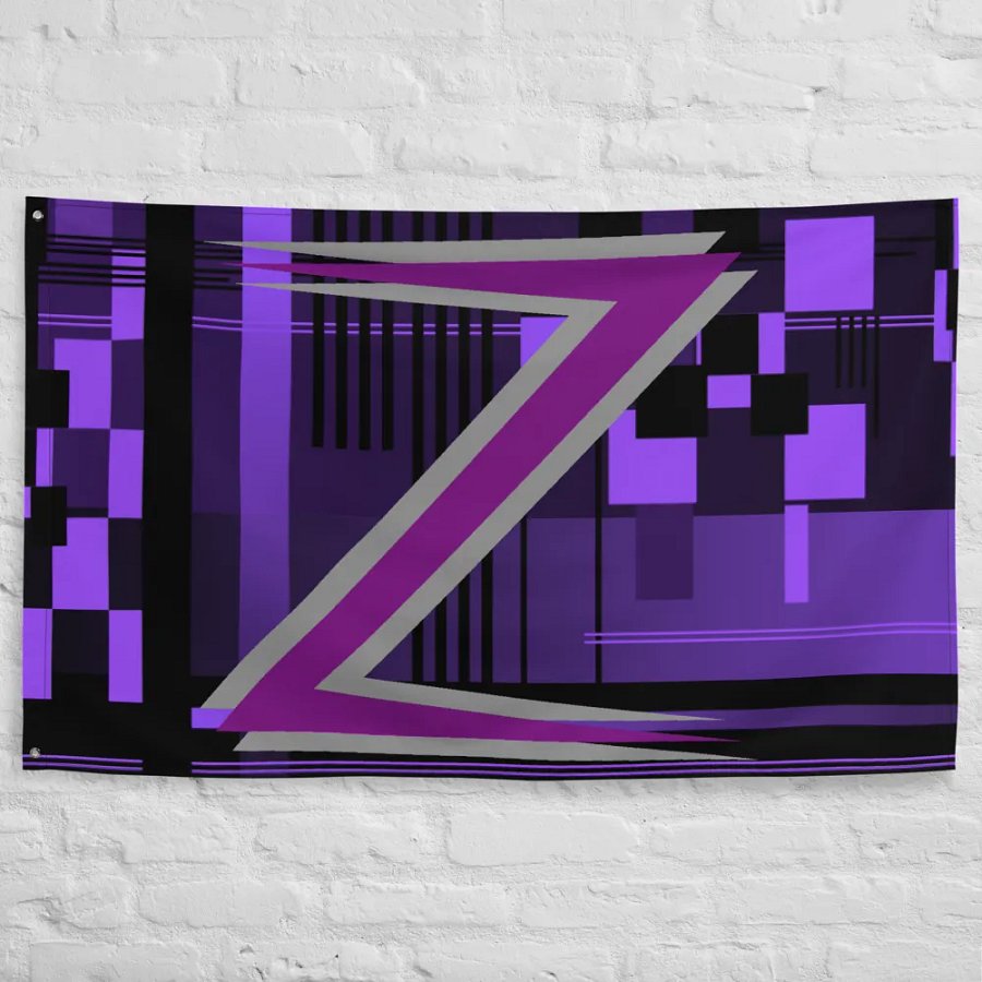 Mav Raccoon Logo Flag product image (10)