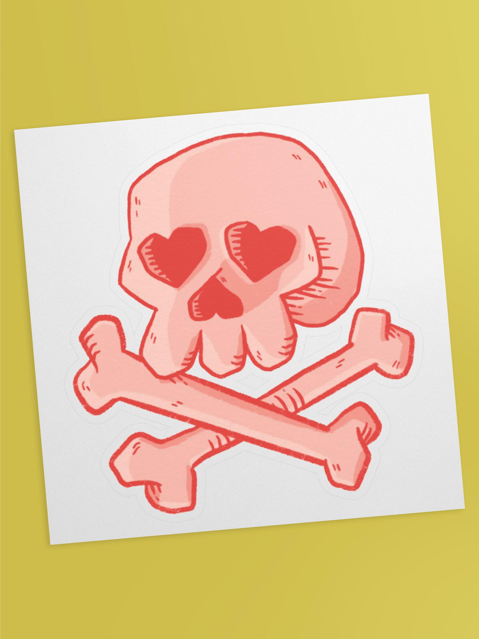 I Only Have Skulls for You Sticker product image (2)
