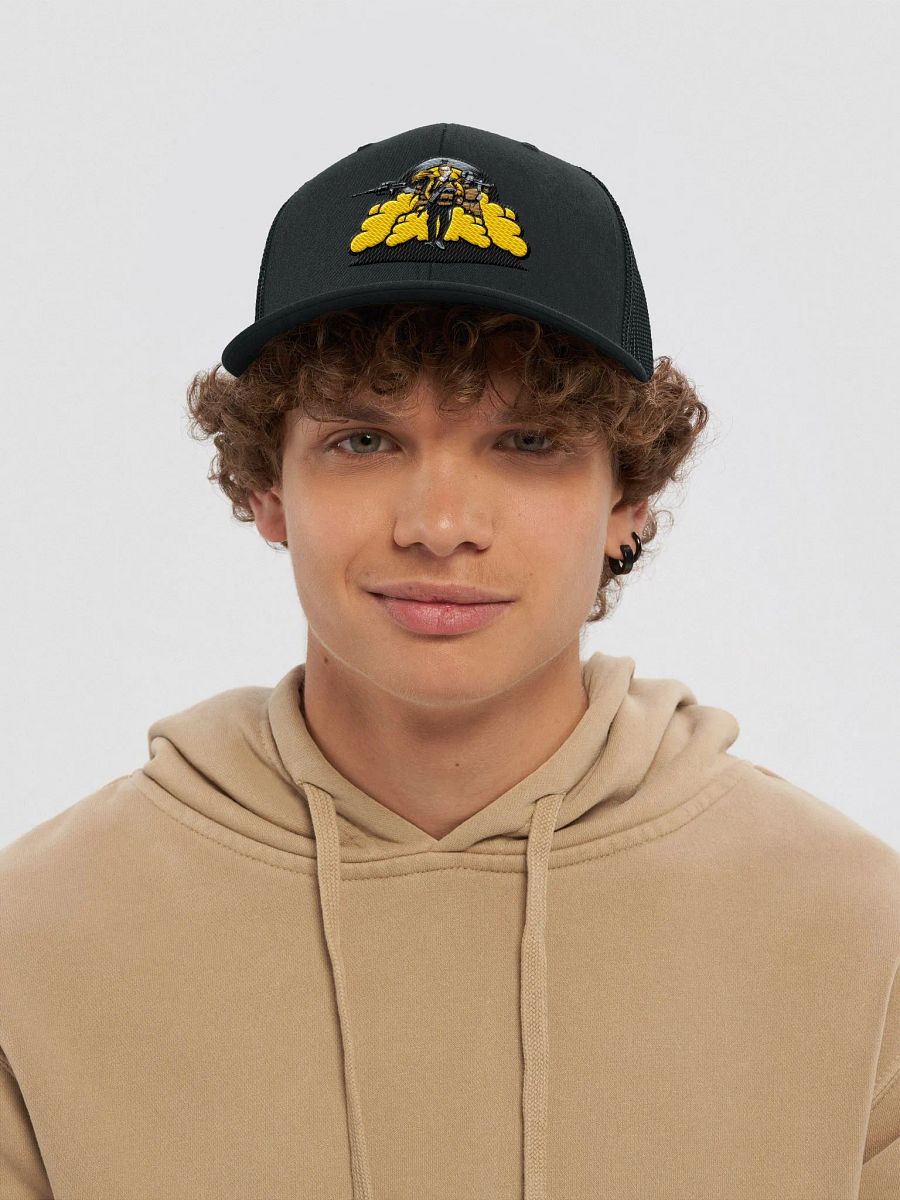 Apocalyptic Death Squad Richardson Trucker Hat product image (33)