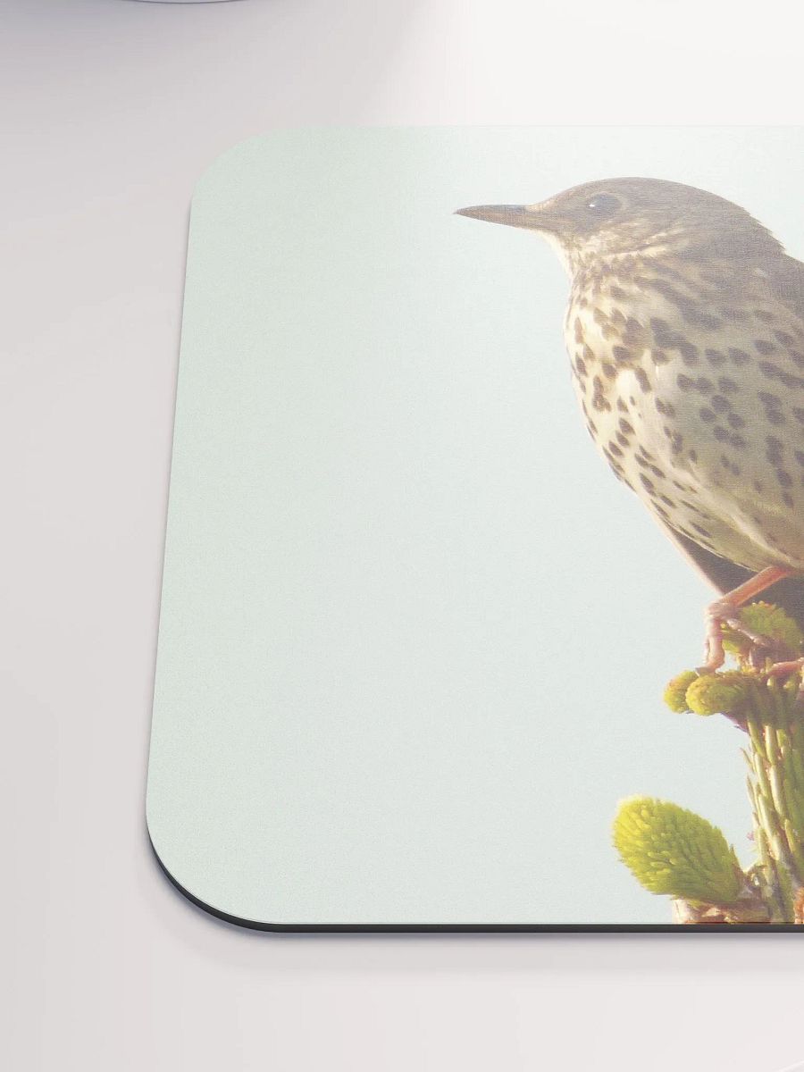 Classic Mouse Pad - The song thrush product image (6)